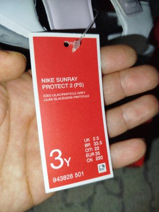 Sandalias Nike Sunray Protect 2 (PS) Talla 3Y
