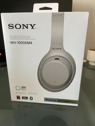 Auriculares Sony WH-1000XM4 Plateados