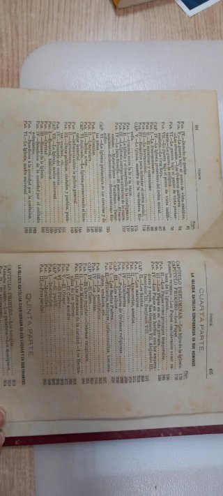 Libro "Manual del apologista' tomo 2. Año 1874