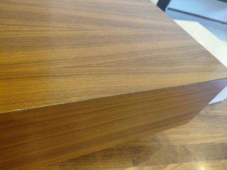 Mueble TV moderno madera y blanco