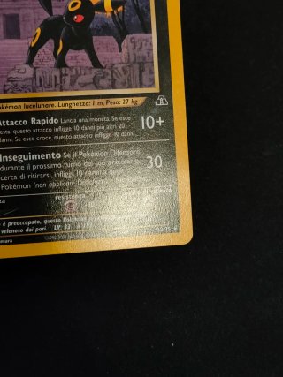Carta Pokémon Umbreon NDI 32 Neo Discovery Ita Nm