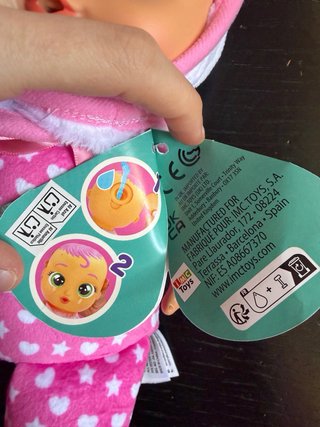 Muñeco Cry Babies Tiny Cuddles Unicornio