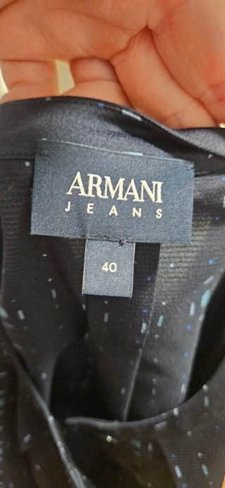 Camisa Armani Jeans azul