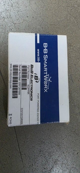 Adaptador B&B Electronics RS-232 a RS-422