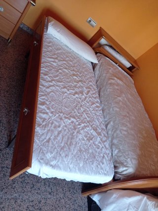 Cama nido juvenil arcón, estantes,mesilla, armario