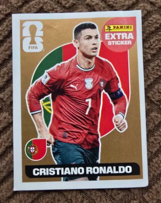 CRISTIANO RONALDO EXTRA STICKER BRONCE FWC2026