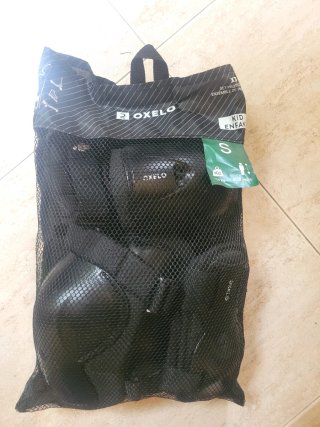 Protecciones Oxelo (Decathlon) para Patinar Niños
