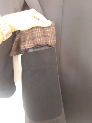 Chaquetón tres cuartos Zara