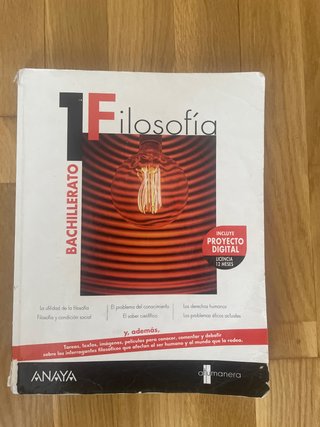 Filosofía 1 bachillerato