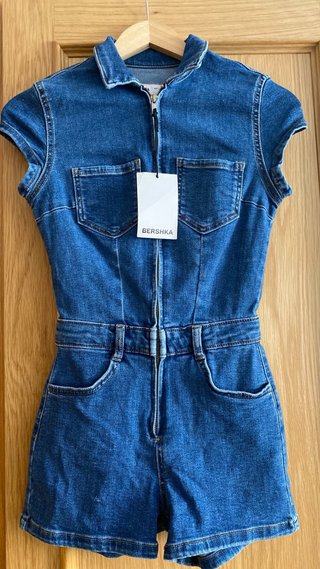 Mono vaquero Bershka XS con cremallera