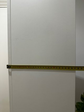 Armario blanco gran capacidad de almacenamiento