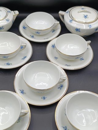 Juego de té porcelana francesa