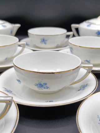 Juego de té porcelana francesa