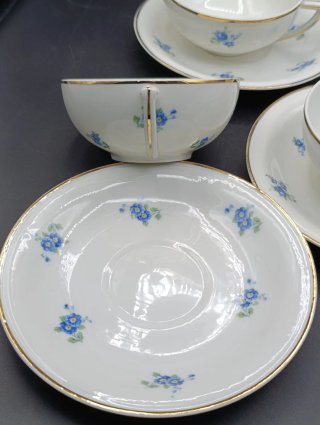Juego de té porcelana francesa