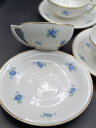 Juego de té porcelana francesa