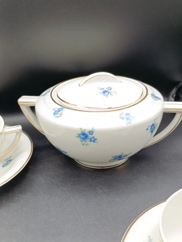Juego de té porcelana francesa