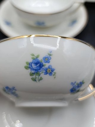 Juego de té porcelana francesa