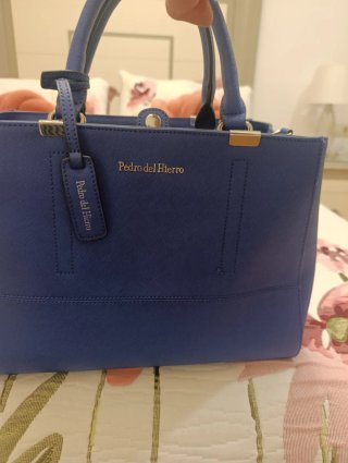 Bolso Pedro del Hierro azul
