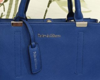Bolso Pedro del Hierro azul