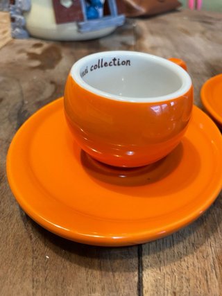 Tazzine caffè Danesi Collection arancioni
