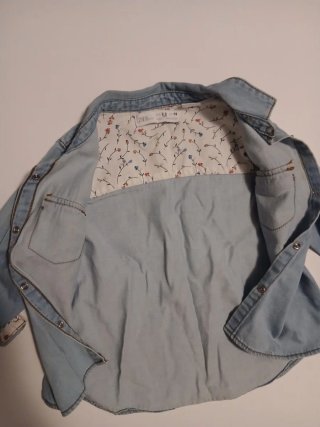 Camiseta vaquera niña Zara Talla 98