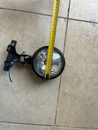 Faro auxiliar redondo homologado