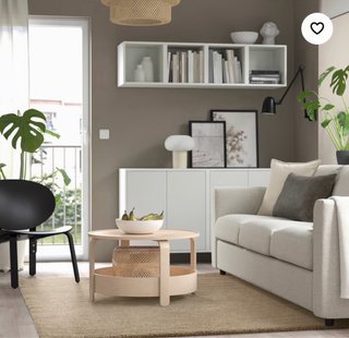 Alfombra STOENSE Ikea beige 170x240 cm