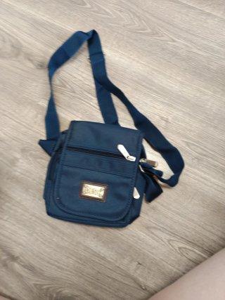 Bolso bandolera hombre azul