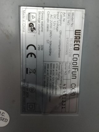 Nevera portátil eléctrica WAECO