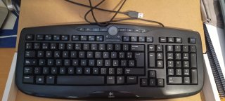 Teclado Logitech Media Keyboard 600