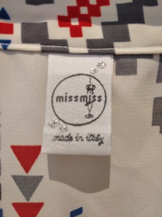 Blusa sin mangas Miss Miss Talla M