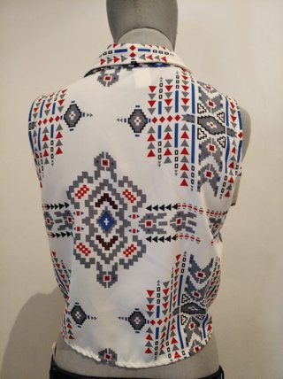 Blusa sin mangas Miss Miss Talla M