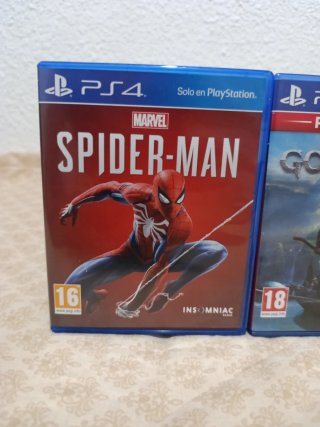 Pack God of War e Spider-Man PS4