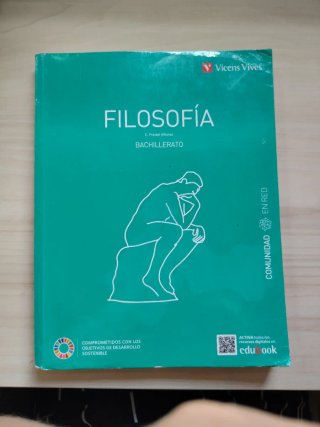Libro Filosofía Bachillerato