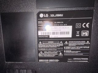 Televisor LG Smart TV 32 LG32LJ590U