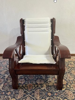 Butaca de madera clásica alta calidad