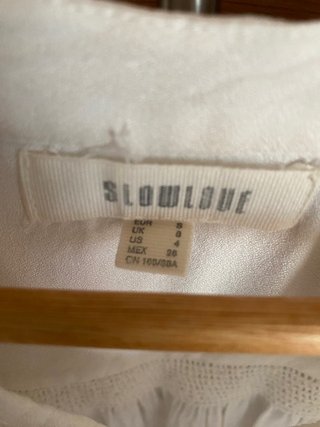 Blusa Slowlove manga larga