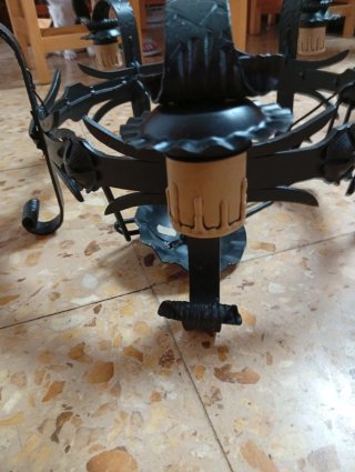 Lámpara de forja