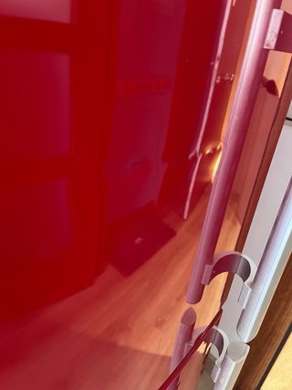 Nevera Electrolux Roja