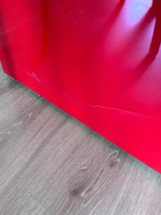 Nevera Electrolux Roja