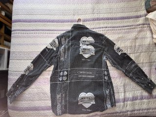 Camisa Carhartt WIP negro estampada