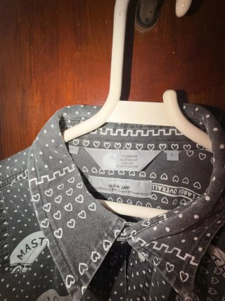 Camisa Carhartt WIP negro estampada