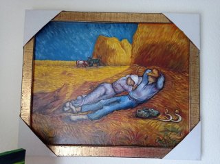 Cuadro La Siesta, Al Óleo