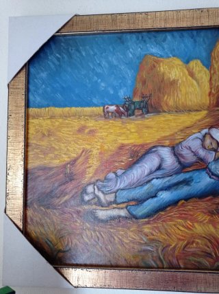 Cuadro La Siesta, Al Óleo