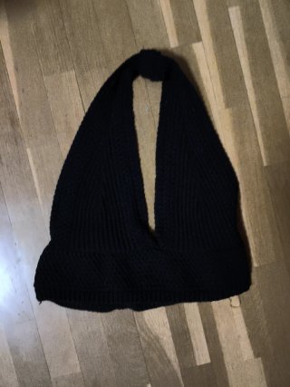 Top de punto negro