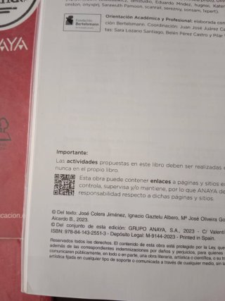Matemáticas A. 4° de ESO