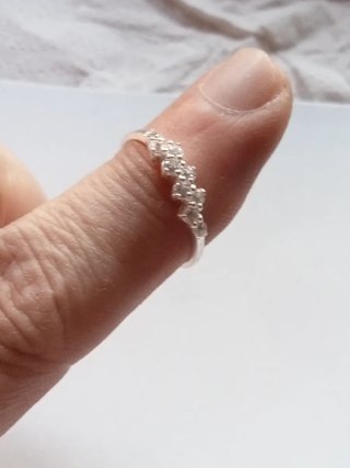 Lote 3 Anillos Plata Corazón Infinito