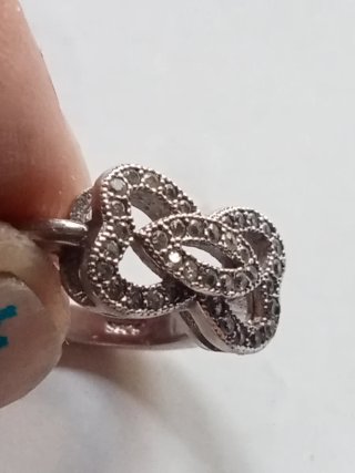 Lote 3 Anillos Plata Corazón Infinito