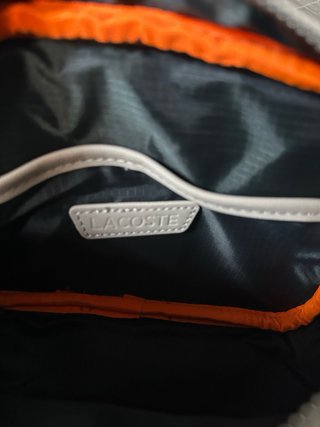 Bolso Lacoste Monogram Beige