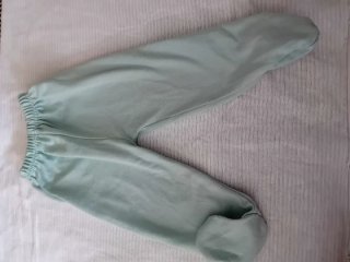 Pantalones para bebé de 1 mes + babero